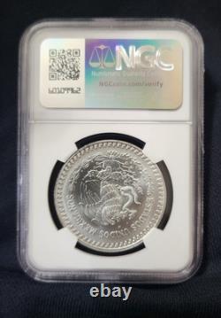 1992 MEXICO LIBERTAD 1 ONZA MISSING FEATHER DETAIL NGC MS 68 Only 31 higher