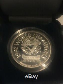 1992 Toronto Blue Jays World Series And Eastern Divinsion Champions Silver Coins