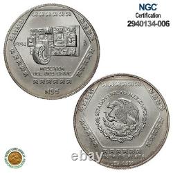 1994Mo MEXICO S5P MASCARON DEL DIOS CHAAC MS 68