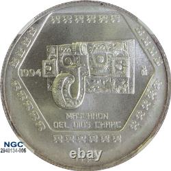 1994Mo MEXICO S5P MASCARON DEL DIOS CHAAC MS 68