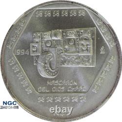 1994Mo MEXICO S5P MASCARON DEL DIOS CHAAC MS 68
