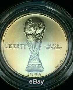 1994 US World Cup 6 Coin Commemorative Proof/Uncirculated Set, Gold and Silver