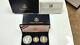 1994 World Cup Usa Gold & Silver 3 Coin Proof Set Us Mint Box & Coa #731j