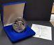 1994 World At War Montgomery 5 Oz 100 Crowns Silver Proof Coin Coa