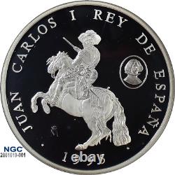 1995M Spain 10K P Velázquez Forge of Vulcan NGC PF 69 UC with Case +COA Top Grade