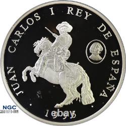 1995M Spain 10K P Velázquez Forge of Vulcan NGC PF 69 UC with Case +COA Top Grade