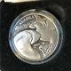1995 Alaska Mint State Medallion, Puffin Proof Like Silver Coin, With Box And Coa