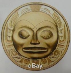 1997 $200 Gold Coin Haida Raven Bringing Light To The World