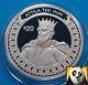 1997 Liberia $20 Dollars World's Conqueror Attila The Hun Silver Proof Coin