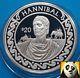 1997 Liberia $20 Dollars World's Conqueror Hannibal Silver Proof Coin