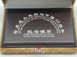 1998 Canada And China Coin Collection Dr Norman Bethune 2 Coins Fine Silver