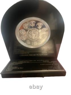 1999-2000 Mexico 5 Pesos Silver Coin Millennium Series La Paz del Mundo