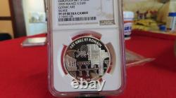 1999 France Silver European Art Styles Greco Roman Gothic Art Francs NGC PF69