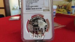 1999 France Silver European Art Styles Greco Roman Gothic Art Francs NGC PF69