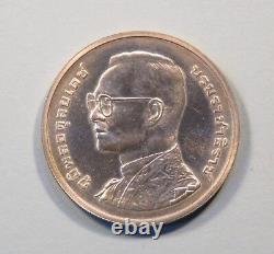 1999 King Bhumibol Adulyadej 72nd Birthday 600 Baht Silver Unc World Coin Rama 9