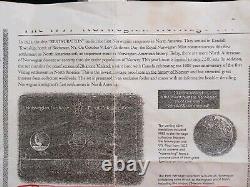 1999 Rare Norwegian Heritage Coin Proof Set In Case Low Mintage-2500