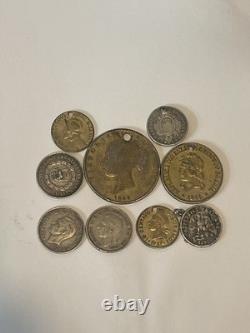 1.19 Tr Oz ASW (1.32 Troy Oz Of 90%) Silver world coins
