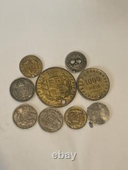 1.19 Tr Oz ASW (1.32 Troy Oz Of 90%) Silver world coins