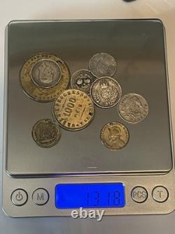 1.19 Tr Oz ASW (1.32 Troy Oz Of 90%) Silver world coins