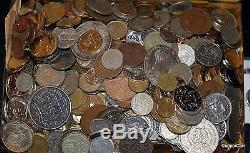 1 KILO Old World Estate Coin Collection Some Nice Silver Found Guaranteed
