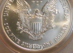 1 Ounce 2000 Silver Eagle World Trade Center Ground Zero Recovery Coin 9-11-01