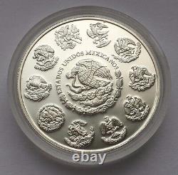 2001 Beautiful Proof Silver Mexican Libertad 1 Oz. 999 Silver Coin