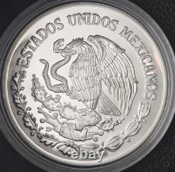 2003 Estado de Vercruz-Llave Commemorative Proof Mo Mexico 1oz. 999 Silver