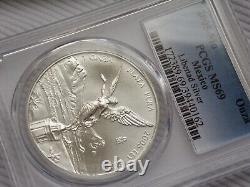 2005-MO PCGS MS69 ONZA. 999 SILVER LIBERTAD Pop 23 Highest Grade