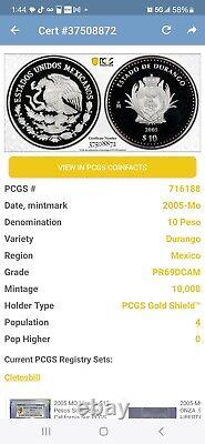 2005-mo 10 P Durango Pr69 Dcam TOP POP Pcgs