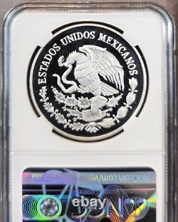 2006 Mexico Silver 5 Pesos World Cup Football Ngc Pf 69 Ultra Cameo Gem Proof