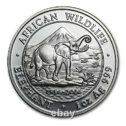 2006 Somalia 1 oz Silver Elephant BU SKU #60923