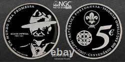 2007INCM Portugal S5 World Scouting Centennial NGC PF 69 UCAM Top Grade