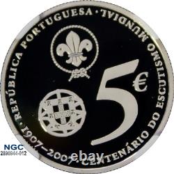 2007INCM Portugal S5 World Scouting Centennial NGC PF 69 UCAM Top Grade