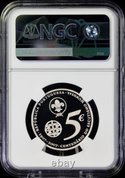 2007INCM Portugal S5 World Scouting Centennial NGC PF 69 UCAM Top Grade