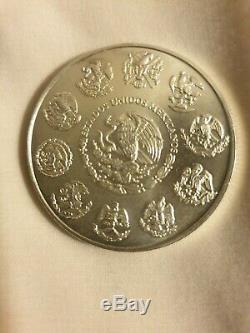 2007 1 Oz. Silver Mexican Libertad coin-Mintage of only 200,000 world wide