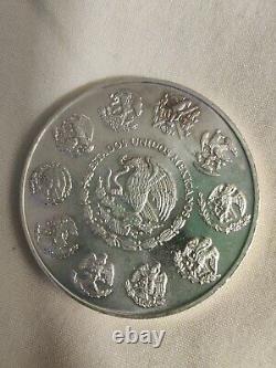 2007 1 Oz. Silver Mexican Libertad coin -Mintage of only 200,000 world wide