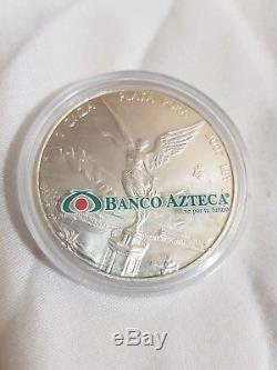 2007 1 Oz. Silver Mexican Libertad coin-Mintage of only 200,000 world wide