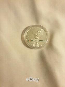 2007 1 Oz. Silver Mexican Libertad coin-Mintage of only 200,000 world wide