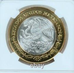 2007 Mexico Silver 100 Pesos Nayarit Mexcaltitlan Island Ngc Ms 65 Gem Top Pop