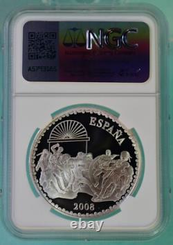 2008M Spain S10E Manuela Malasana War of Indep. 200th Anniv PF 69 UC +COA
