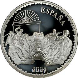 2008M Spain S10E Manuela Malasana War of Indep. 200th Anniv PF 69 UC +COA