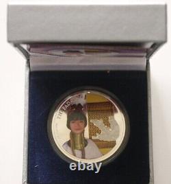 2008 2009 Cambodia Wonders of the World Padaung Myanmar Woman Silver Color Coin