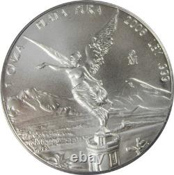 2008-Mo MS69 Libertad Silver, Onza, PCGS 47310100