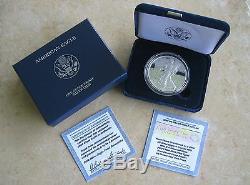 2009 Silver Eagle Proof Thin Type DC Overstrike & Coin World Overstruck Proofed