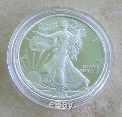 2009 Silver Eagle Proof Thin Type DC Overstrike & Coin World Overstruck Proofed