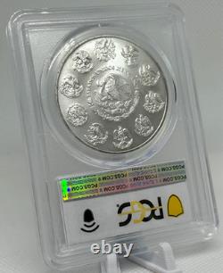 2010 Mexico 1 oz Silver Libertad PCGS MS69 Blue Label BU Coin