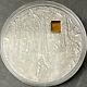 2010 Palau $10 Sagrada Familia (sacred Family) 2 Oz Mineral Art Silver Coin
