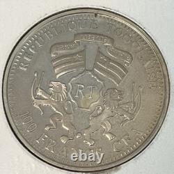 2010 Togo 1000 Francs Silver Proof Foret Tropical Coin