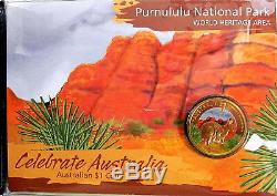 2011 Celebrate Australia $1 Coin Five-Coin Collection World Heritage Sites album