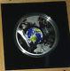 2012 $10 Nano Earth The World In Your Hand Silver Proof Coin